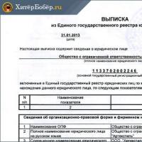 Information about legal entities and individual entrepreneurs in respect of which documents for state registration have been submitted